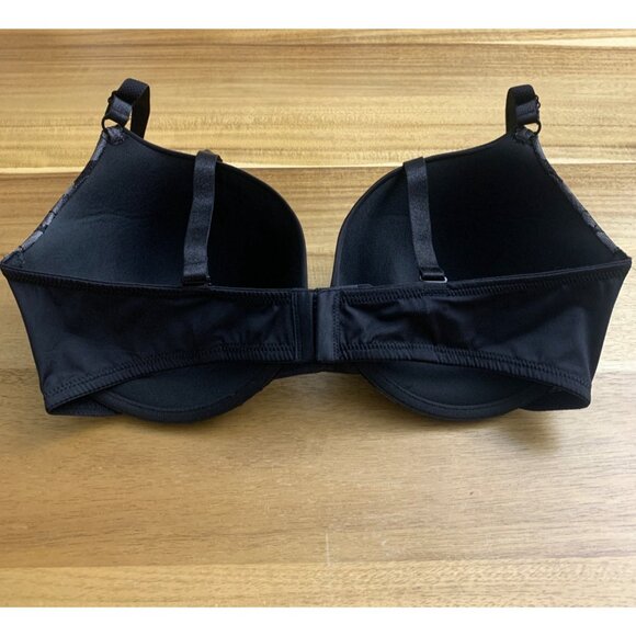 Maidenform Black Push Up Bra With Adjustable Straps Convert To Criss-Cross 40DD - Picture 6 of 12